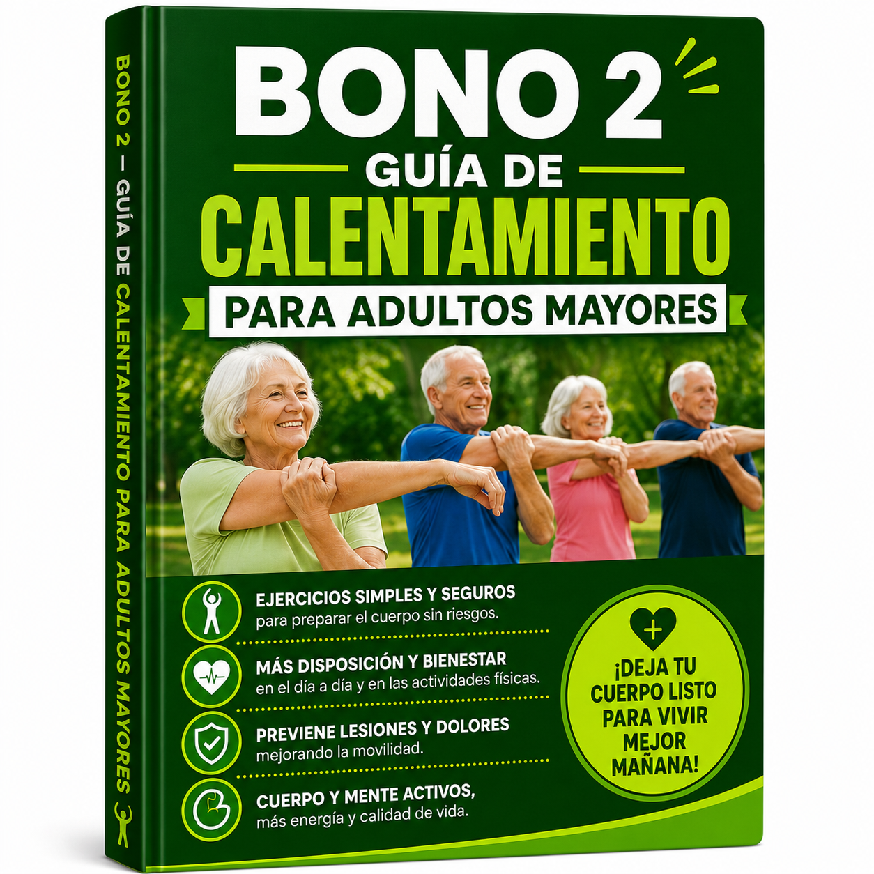 Guía de calentamiento para adultos mayores