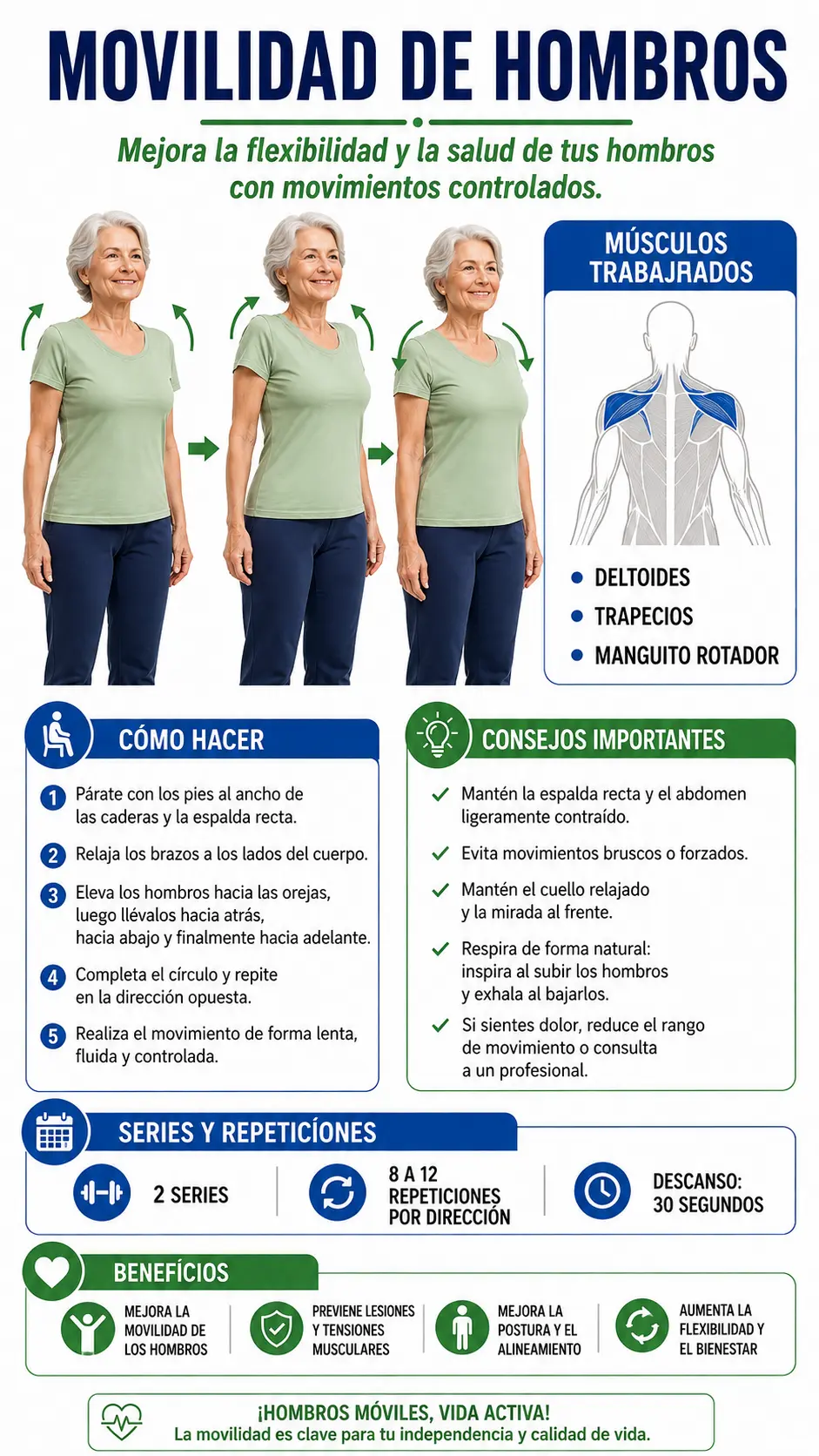 Página ilustrada: sentarse y levantarse
